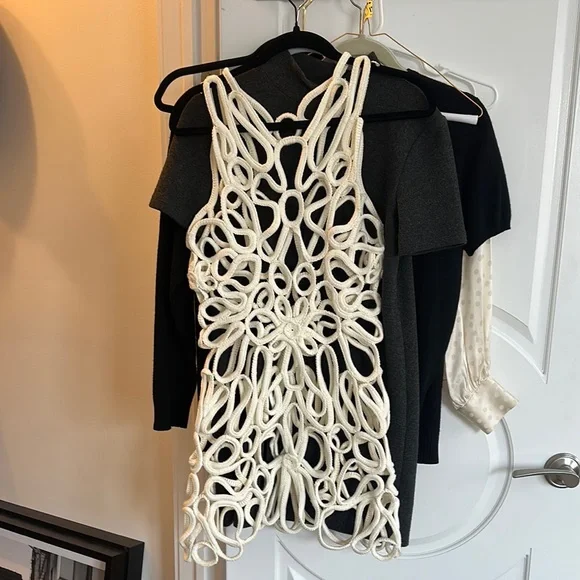 cult gaia danica crochet dress Danica Crochet Dress  Petite Chrie
